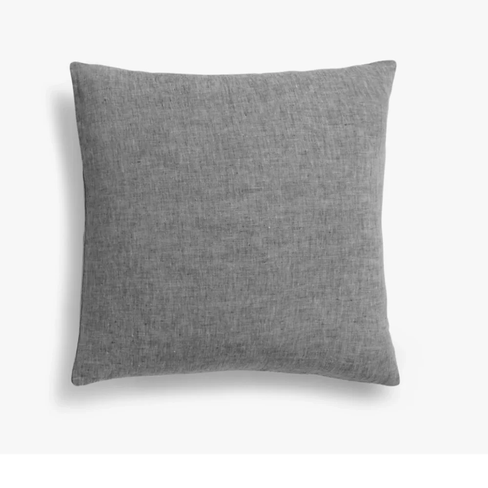 PARACHUTE GRAY LINEN PILLOW COVER 20”20”